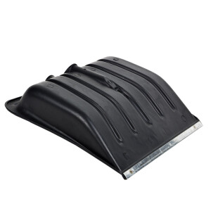 Schneeschieber, Schneeschaufel 37,5 x 30,5 cm mit Aluminium-Kante