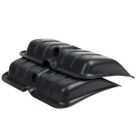 Schneeschieber, Schneeschaufel 37,5 x 30,5 cm mit Aluminium-Kante