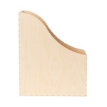 Holz Stehsammler, Zeitschriftenhalter aus Holz 9,5 x 24,5 x 31 cm
