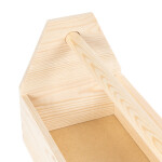 Werkzeugkasten aus Holz, Werkzeugträger mit Griff