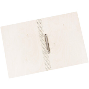 Schnellhefter DIN A4, Ordner aus Holz, Holz-Hefter, Ringordner