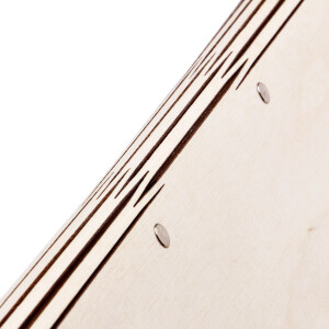 Schnellhefter DIN A4, Ordner aus Holz, Holz-Hefter, Ringordner